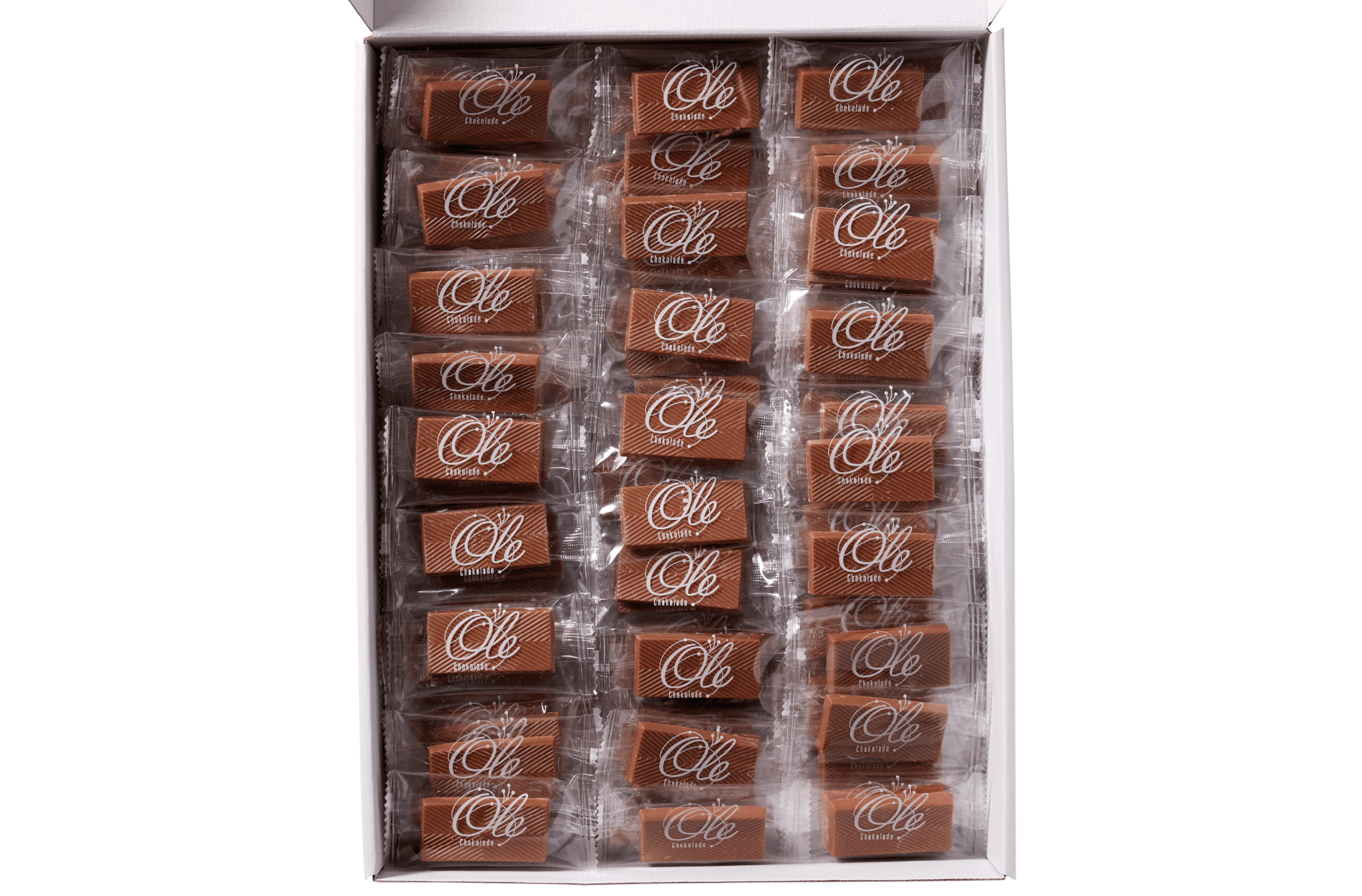 Chokoladebar 7 gr. flde 36%