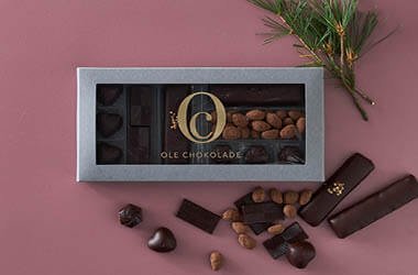 Veganske chokolade&aelig;sker