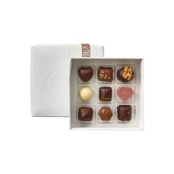 Gaveske - 9 stk. dessertchokolader