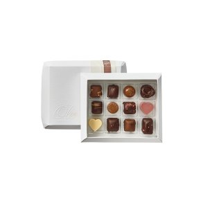 Gaveske - 12 stk. dessertchokolader