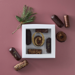 Gaveske - 5 stk. chokoladestnger