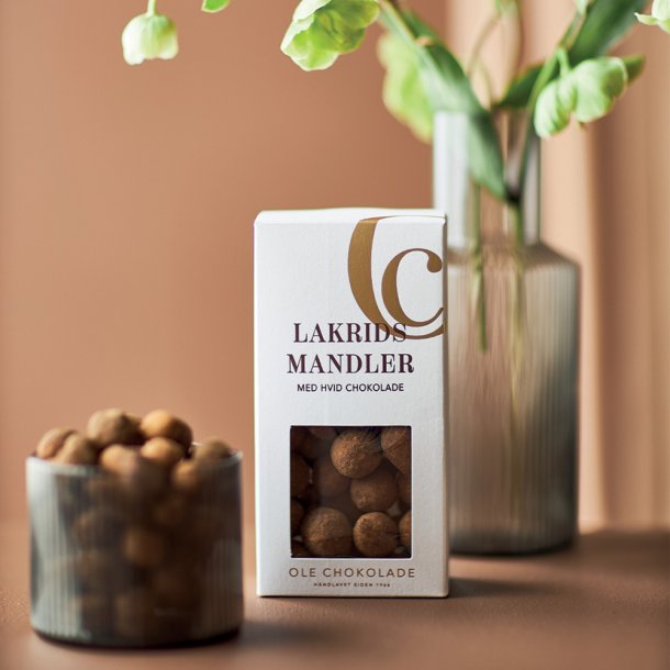 Lakridsmandler, 80 gr.