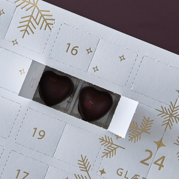 Dele julekalender, hvid