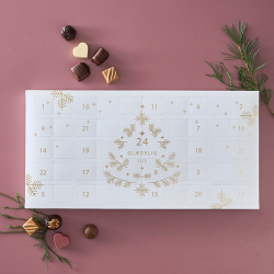 Dele julekalender, hvid