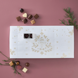 Dele julekalender, hvid