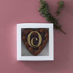 Marcipanhjerte m. egen tekst - maks 8 bogstaver