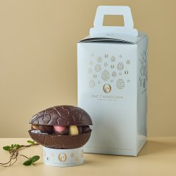 Chokoladeskal m/ 8 mesterg