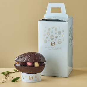 Chokoladeskal m/ 8 mesterg