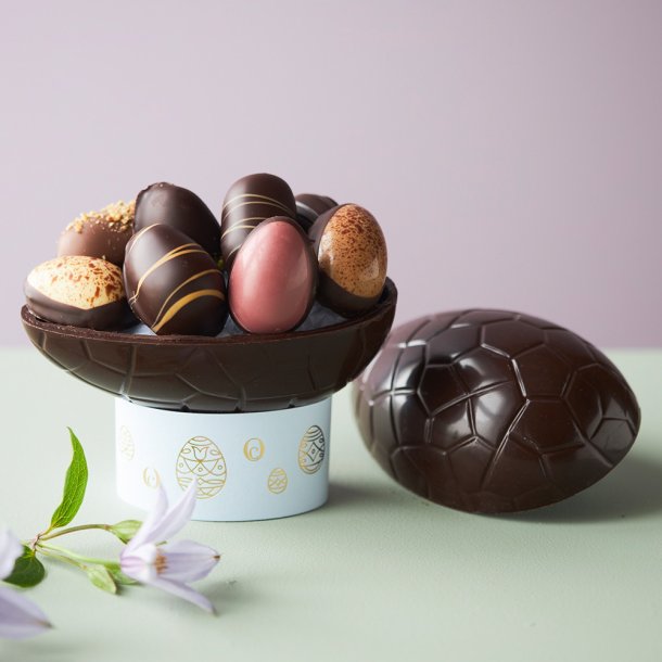 Chokoladeskal m/ 8 mesterg