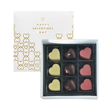 Valentinsdag chokolade&aelig;ske