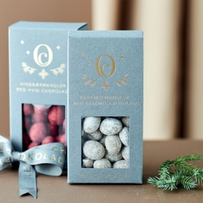 Karamelmandler, gr ske