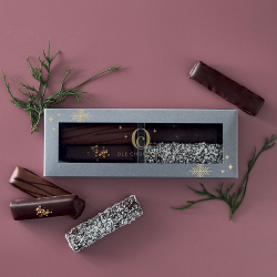 Gaveske m/ 4 chokoladestnger