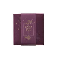 Bordeaux juleske m/ 18 stk.