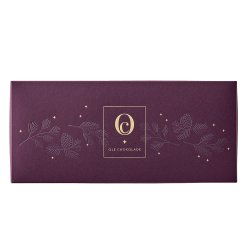 Bordeaux juleske m/ 36 stk.