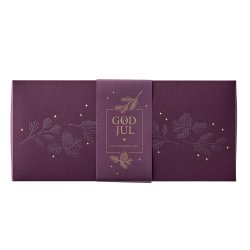 Bordeaux juleske m/ 36 stk.