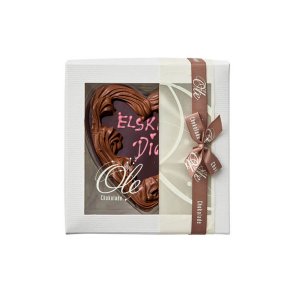 Marcipanhjerte m/ teksten 